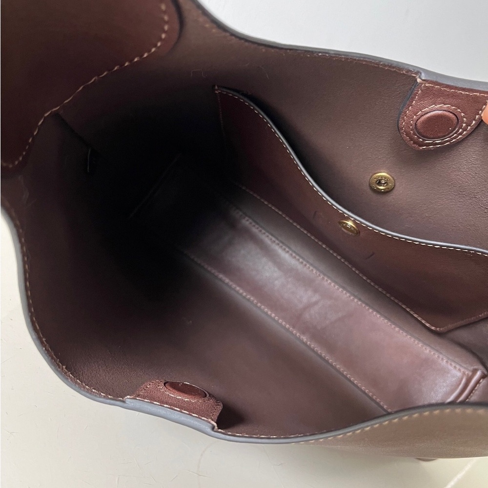 Coach Brooklyn 28 Shoulder Bag-Maple - Picture 4 of 9